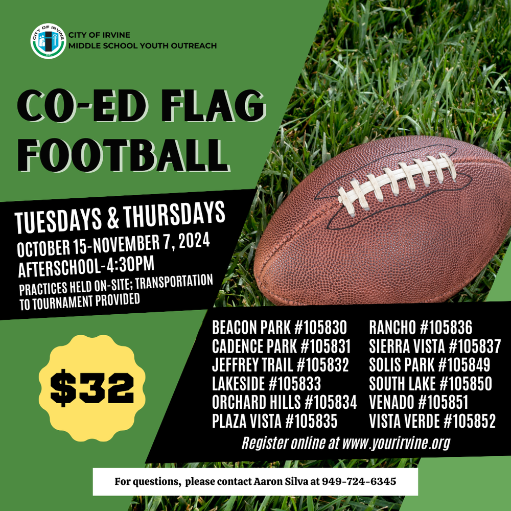 Co-ed Flag Football