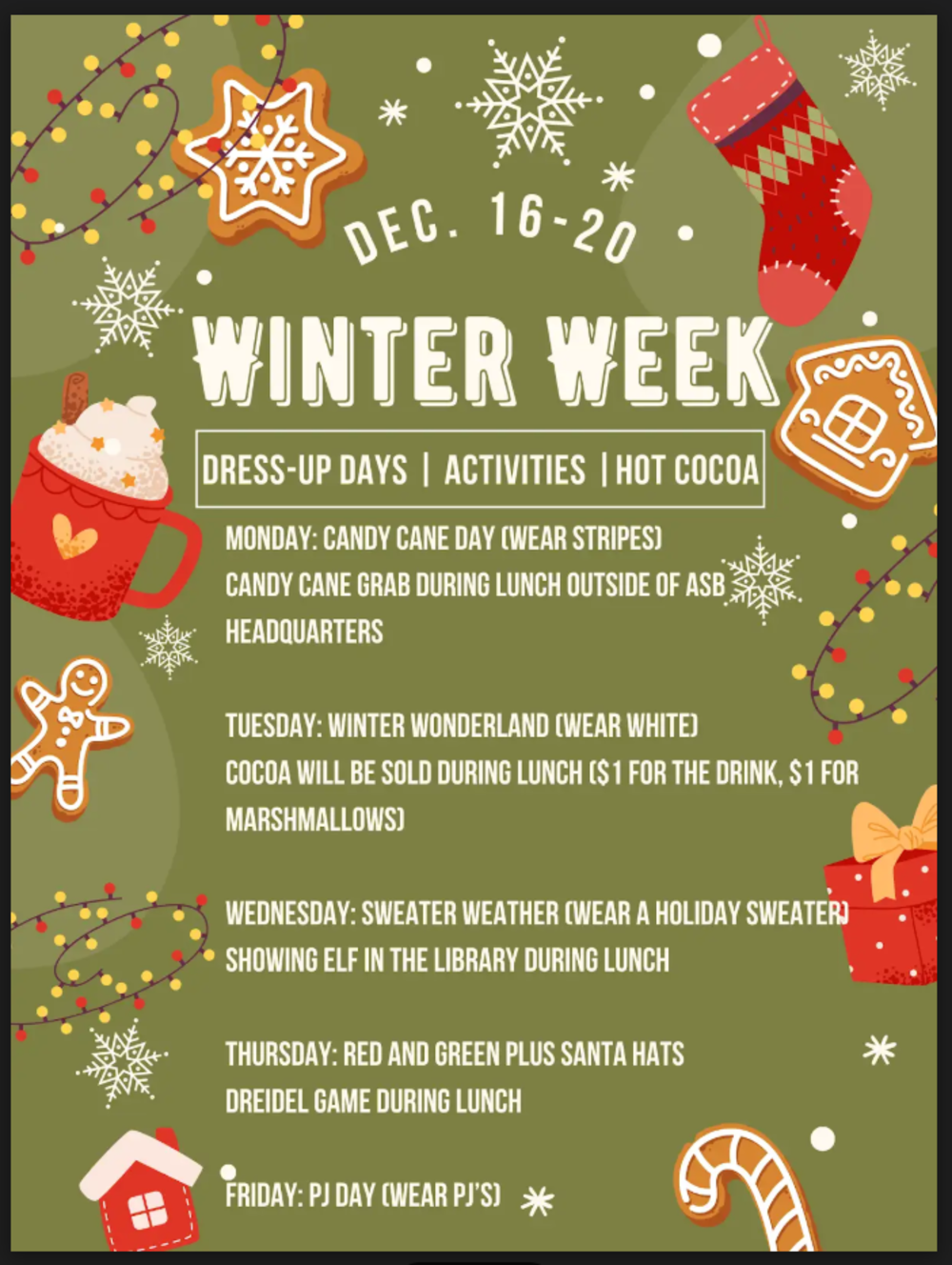 ❄️WINTER WEEK❄️