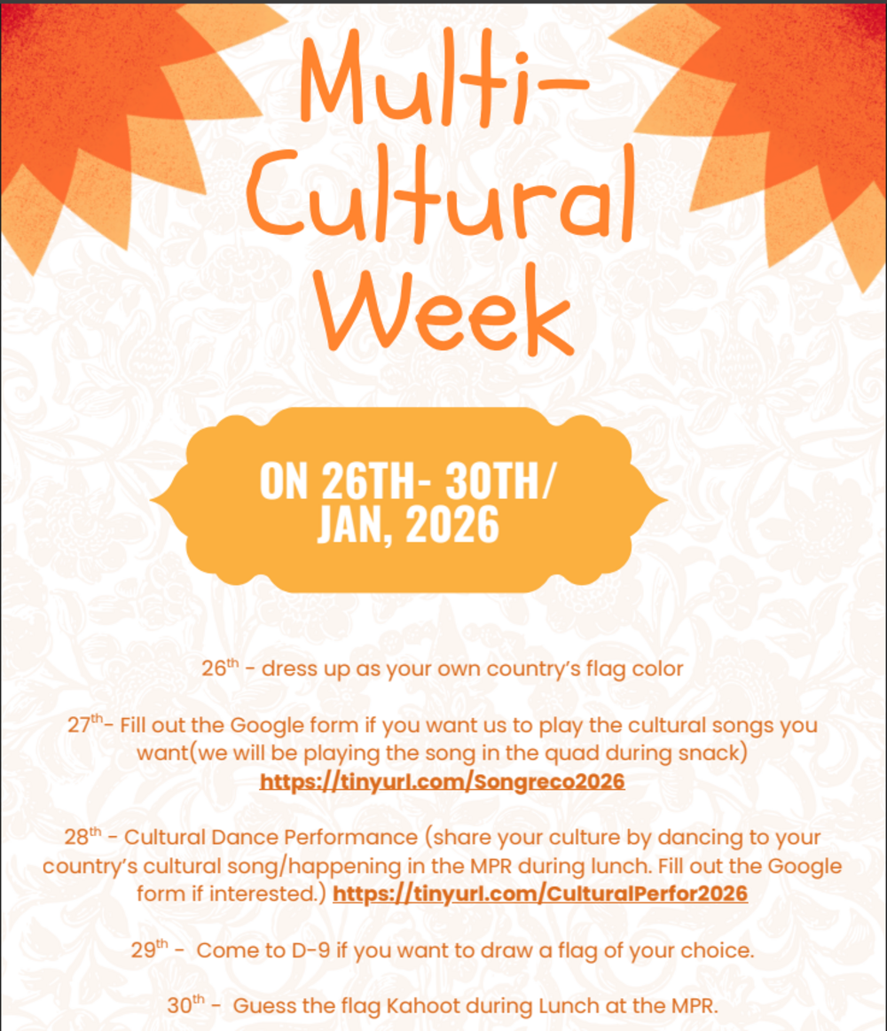 Multi-Cultural Week