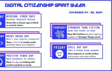 Digital Citizenship Spirit Week