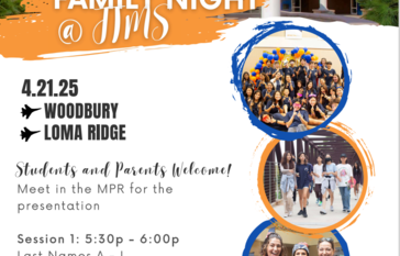 Family Night 1 - Woodbury and Loma Ridge
