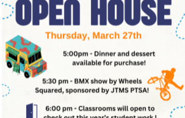 JTMS Open House Flyer 2025